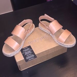 Maypol 7.5 espadrilles Sandals bran new